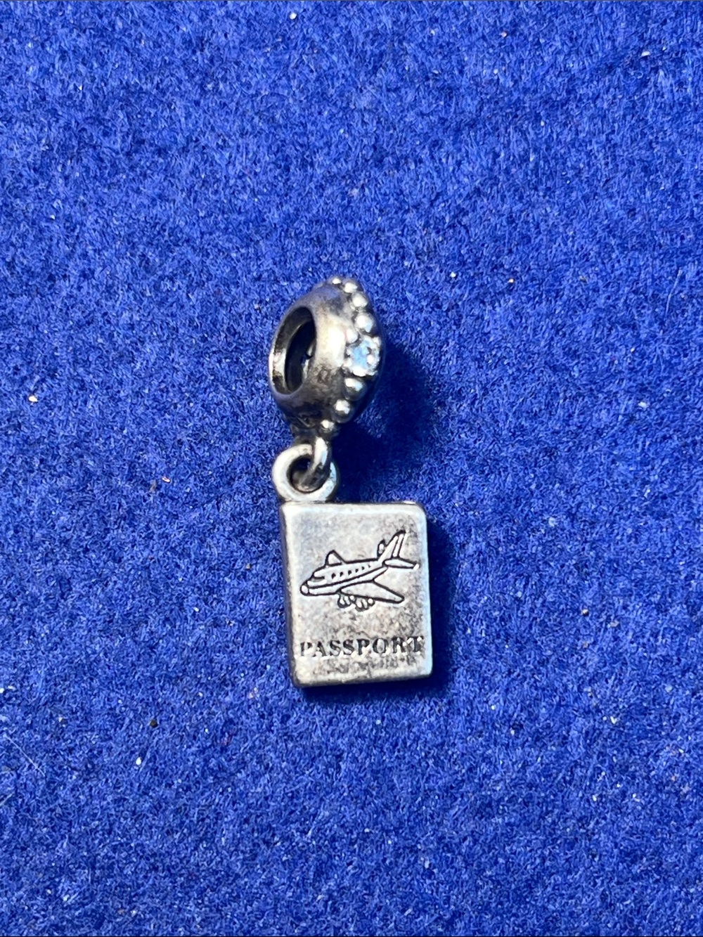 Pandora ‘Adventure Awaits’ Passport Silver Dangle Charm